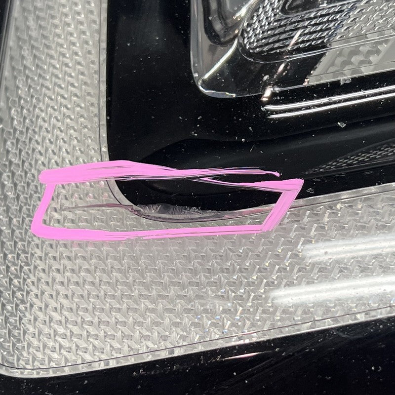 KIA SPORTAGE HEADLIGHT RIGHT PASSENGER FULL LED 2022 2023 2024 DAMAGED