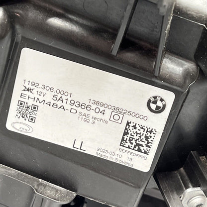 5A19366-04 BMW M4 HEADLIGHT RIGHT PASSENGER 2021 2022 2023 FULL LED OEM 5A19366-04