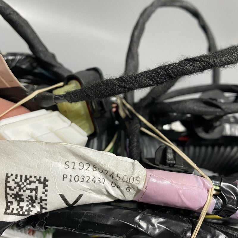 1032432-00-G TESLA MODEL X WIRING HARNESS DOOR LEFT FRONT 2016 2017 2018 2019 1032432-00-G