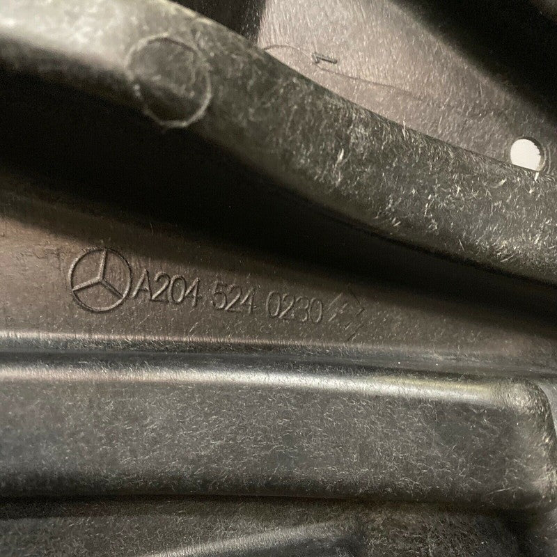 A2045240230 MERCEDES BENZ C300 C350 FRONT BUMPER SPLASH SHIELD COVER 2008 2009 2010 2011 OEM