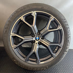 BMW X5 WHEEL RIM 21 INCH REAR X6 2020 2021 2022 2023 2024 2025 OEM 807