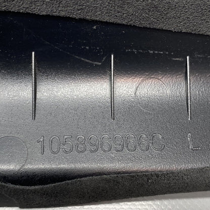 1051547-06-C TESLA MODEL X MID LEFT FALCON DOOR GAPHIDER BLACK 2016 2017 2018 2019 2020 OEM