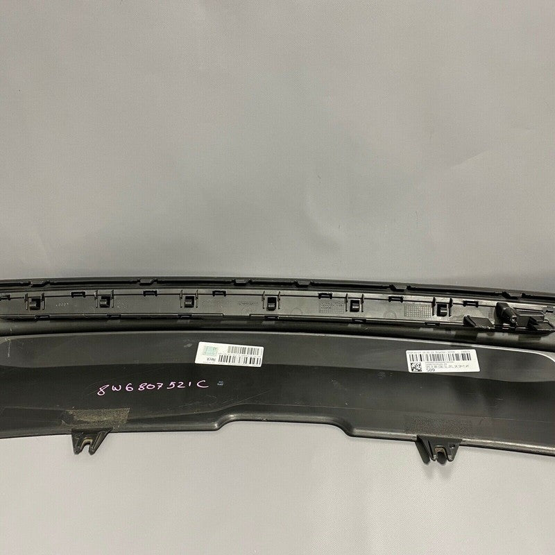 8W6807521C AUDI A5 REAR BUMPER DIFFUSER VALANCE S-LINE  8W6807521C 2018 2019 2020 OEM