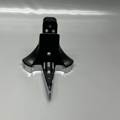 1047884-00-E TESLA MODEL X T BADGE EMBLEM FRONT GRILLE 2016 2017 2018 2019 2020 OEM 