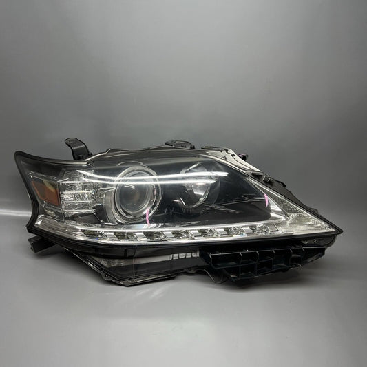 RX350 LEXUS RX350 HEADLIGHT RIGHT PASSENGER 2011 2012 HALOGEN OEM