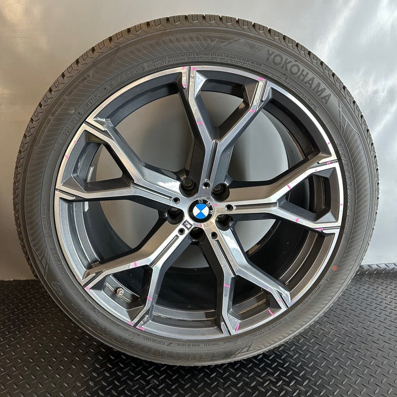 BMW X5 WHEEL RIM 21 INCH REAR X6 2020 2021 2022 2023 2024 2025 OEM 807