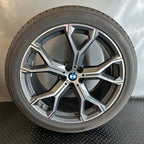 BMW X5 WHEEL RIM 21 INCH REAR X6 2020 2021 2022 2023 2024 2025 OEM 807