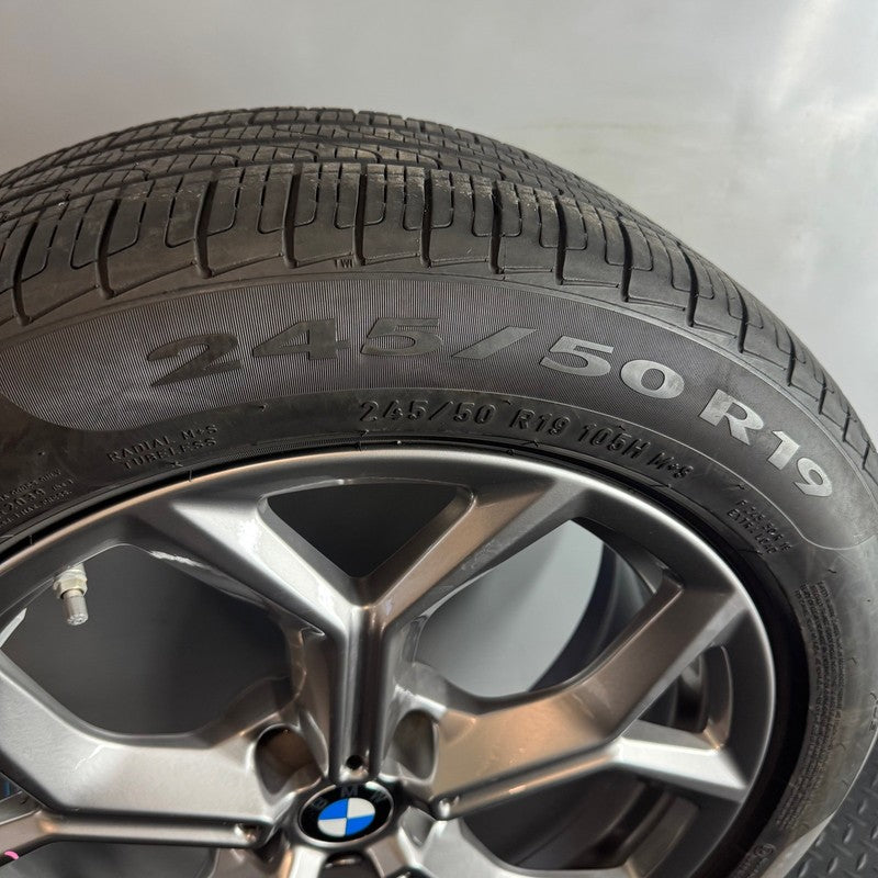 BMW X3 X4 WHEEL RIM 19 INCH 2018 2019 2020 2021 2022 2023 2024 OEM 687