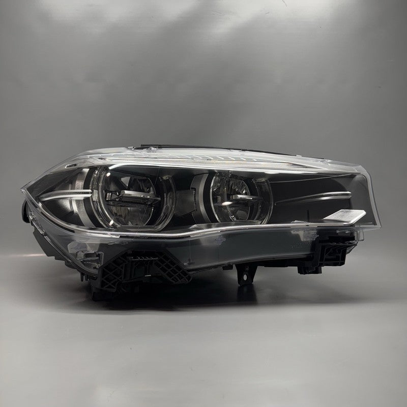 63117442652 BMW X5 X6 HEADLIGHT RIGHT PASSENGER 2015 2016 2017 2018 LED 63117442652