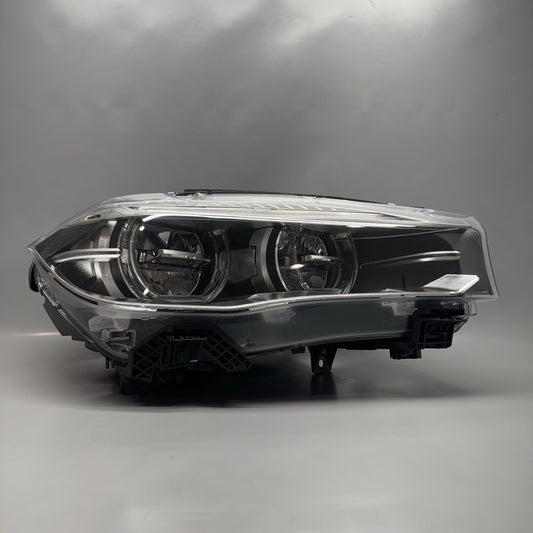 63117442652 BMW X5 X6 HEADLIGHT RIGHT PASSENGER 2015 2016 2017 2018 LED 63117442652