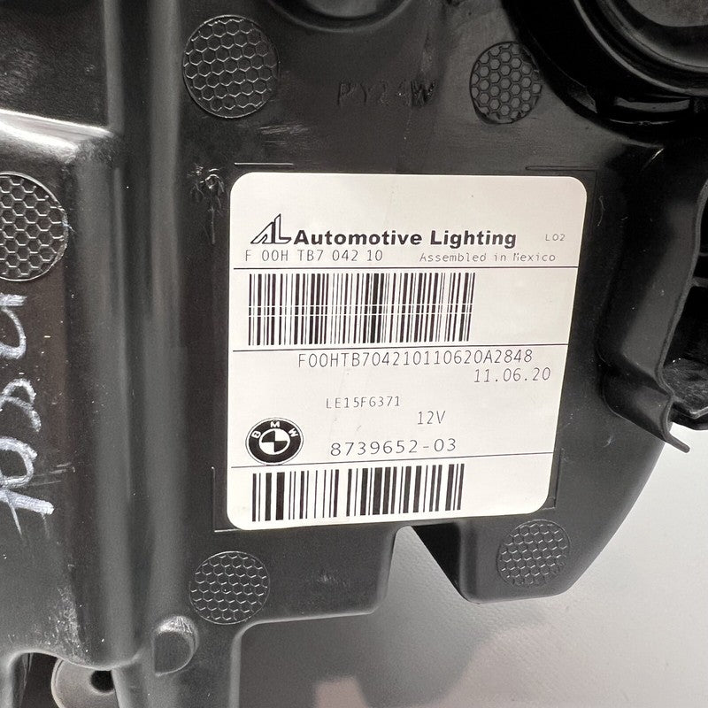 8739652-03 BMW X3 HEADLIGHT RIGHT PASSENGER X4 LED 2018 2019 2020 2021 OEM 8739652-03