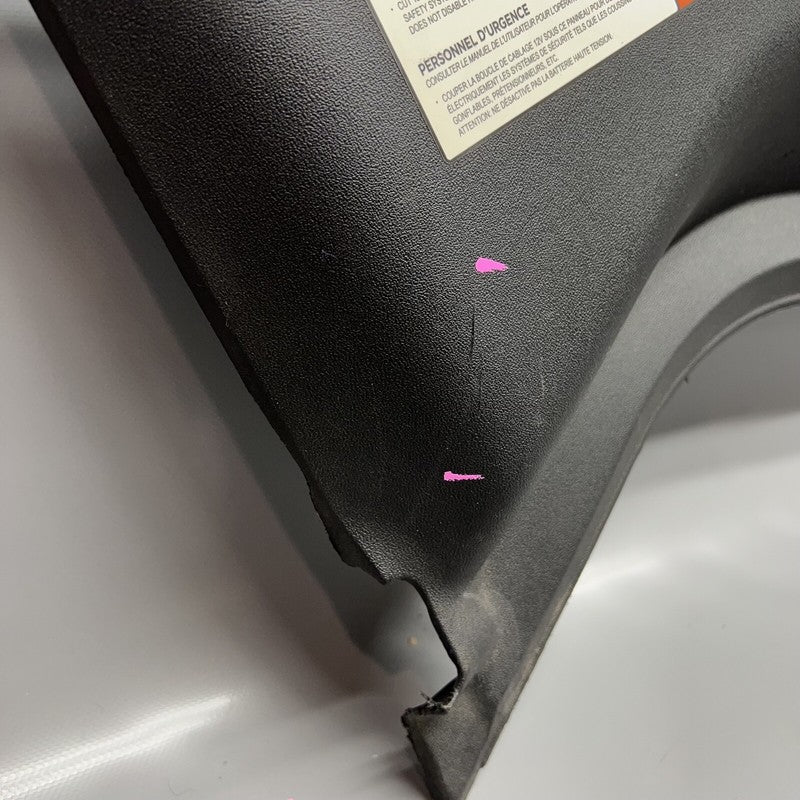 1050488-00-B TESLA MODEL S UNDERHOOD COWL VENT COVER FRONT 2012 13 14 15 16 17 18 2019 OEM