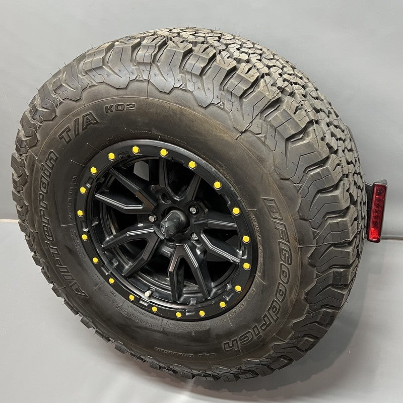JEEP WRANGLER SPARE TIRE WITH CAMERA 17 INCH 2018 2019 2020 2021 2022 2023 