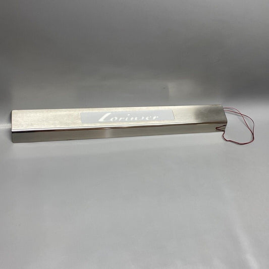 MERCEDES BENZ S CLASS LORINSER ILLUMINATED DOOR SILL FRONT 2007 +