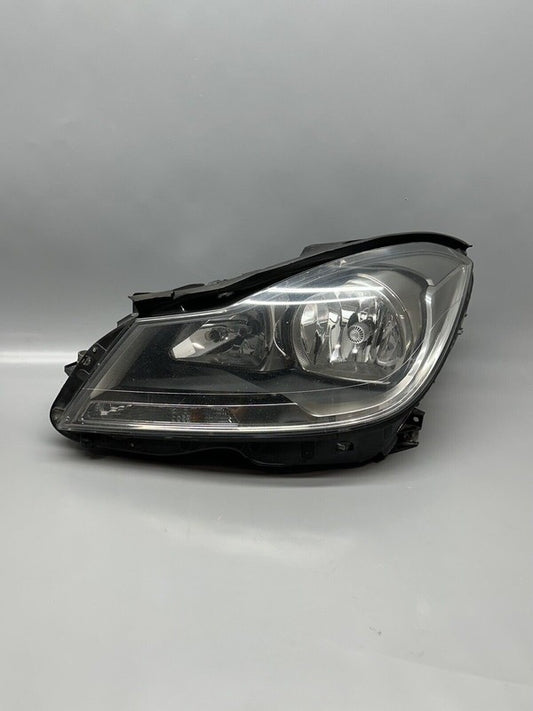A2048209959 MERCEDES BENZ C250 HEADLIGHT LEFT DRIVER 2012 13 2014 HALOGEN A2048209959