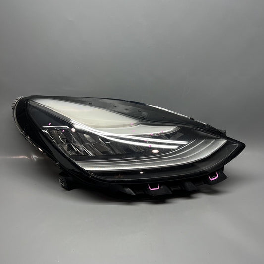 1077372-10-i TESLA MODEL 3 HEADLIGHT RIGHT PASSENGER 2017 2018 2019 2020 LED OEM 1077372-10-i
