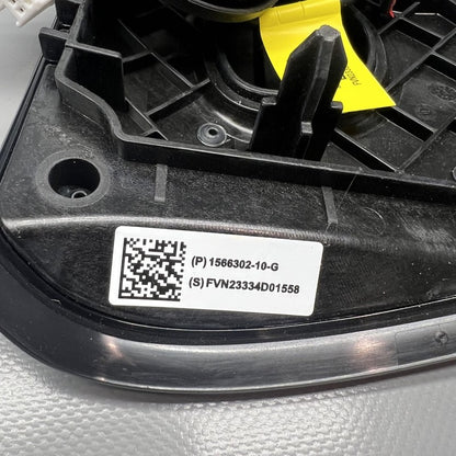 1566302-10-G TESLA MODEL 3 CHARGE PORT DOOR COVER LIGHT LEFT 2018 19 20 2021 OEM 1566302-10-G