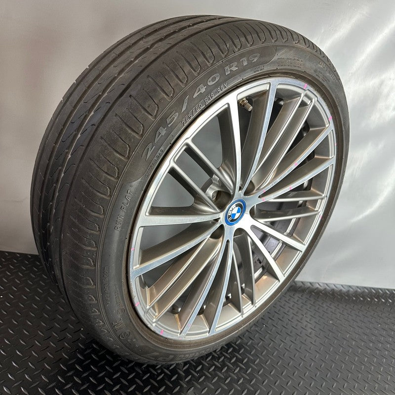 BMW 530I 540I WHEEL RIM 19 INCH FRONT 2017 2018 2019 2020 OEM 6863422
