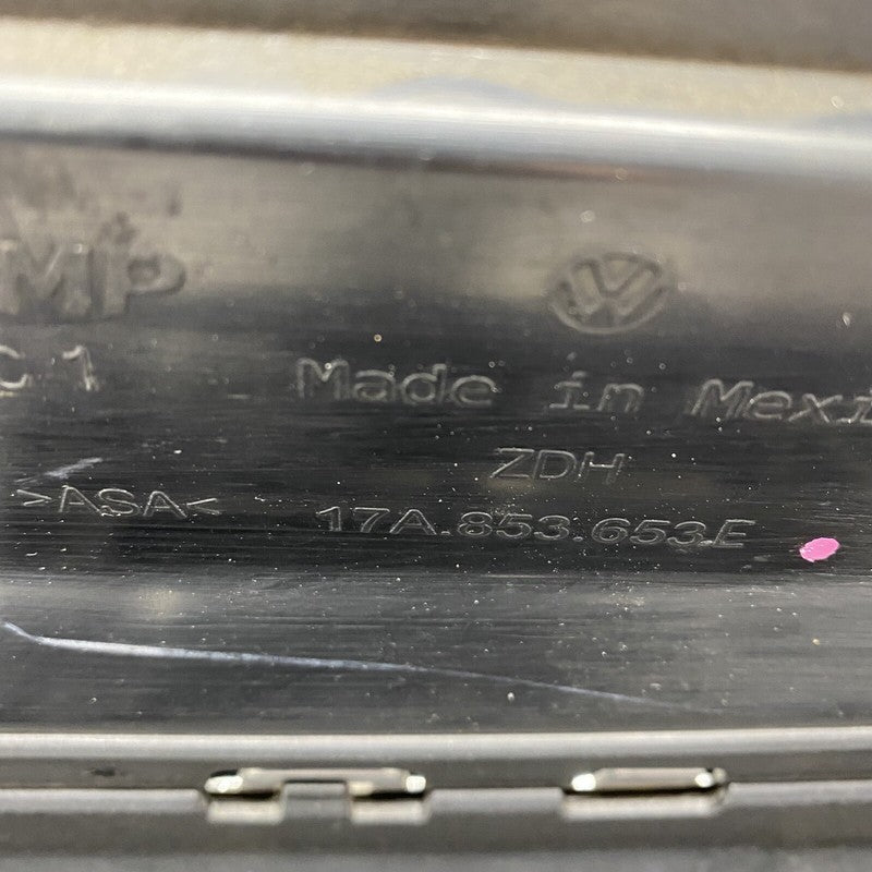 17A853653E VOLKSWAGEN JETTA GRILLE UPPER 17A853653E 2019 2020 OEM