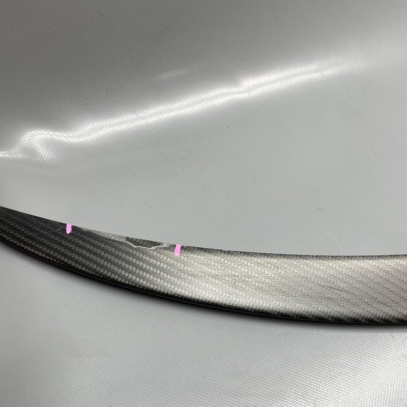 1455166-00-B TESLA MODEL 3 SPOILER WING 2017 2018 2019 2020 CARBON FIBER OEM 1455166-00-B