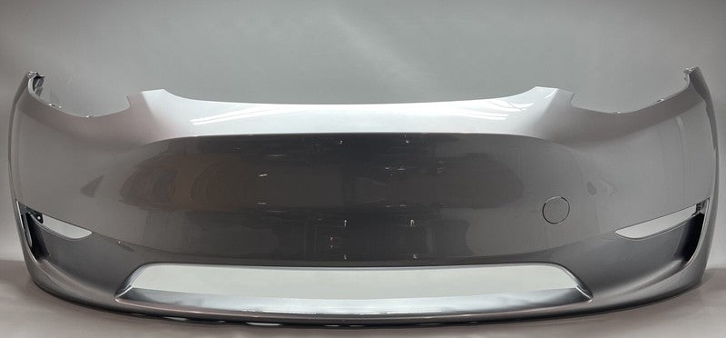 1687994-TX-A TESLA MODEL Y FRONT BUMPER 2023 2024 OEM NON SENSOR TYPE