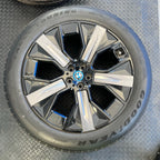 BMW IX WHEEL RIM SET 21 INCH 2020 2021 2022 2023 2024 2025 OEM 5A02655