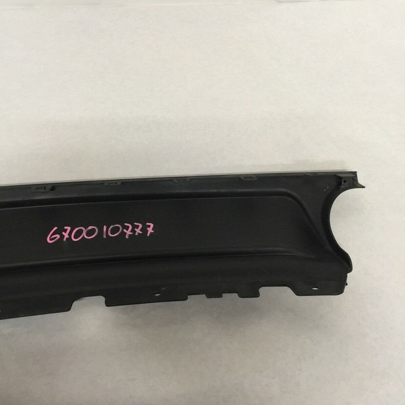 670010777 MASERATI GHIBLI REAR BUMPER LOWER VALANCE CENTER 2014 2015 2016 OEM