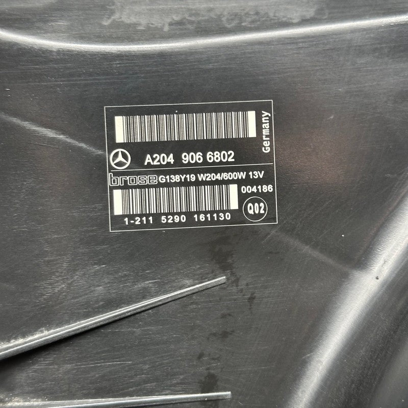 A2049066802 MERCEDES BENZ C250 COOLING RADIATOR FAN 2012 2013 2014 OEM A2049066802
