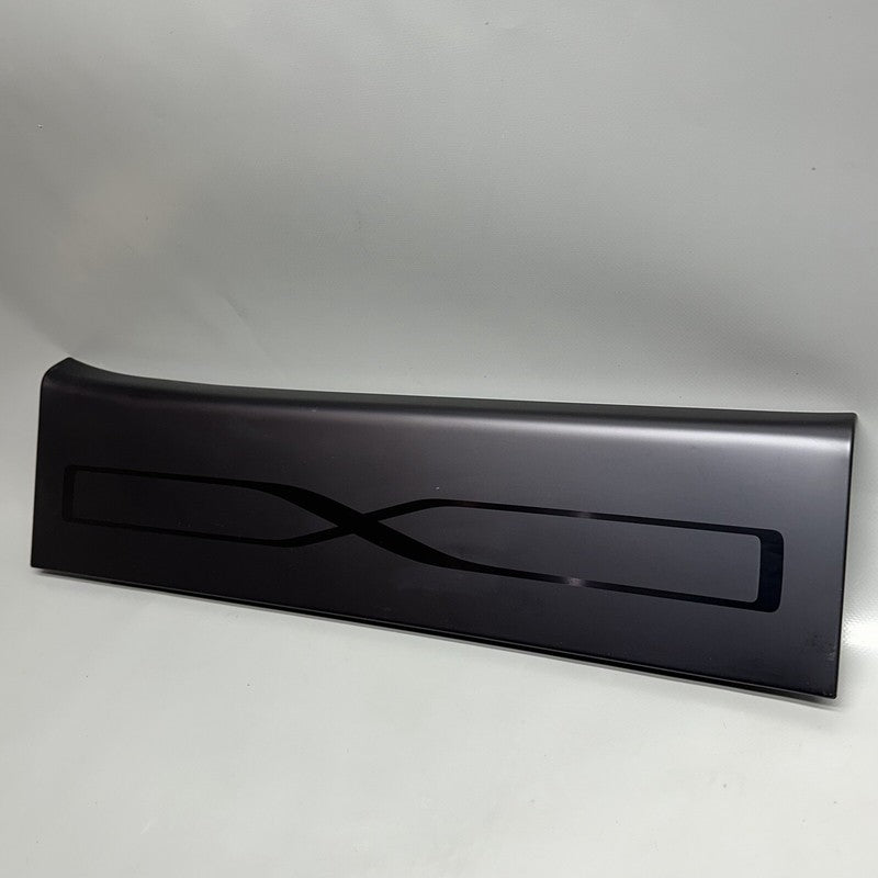 1032435-00-G TESLA MODEL X DOOR WELCOME PLATE TRIM RIGHT 2016 2017 2018 2019 2020 1053195-00F