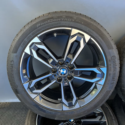 6898051 BMW X1 X2 WHEEL RIM SET 19 INCH 2022 2023 2024 2025 OEM 6898051