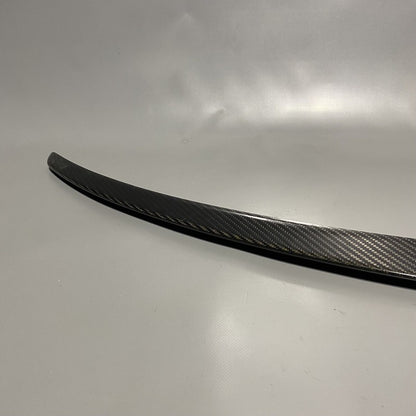 1533971-00-A TESLA MODEL Y SPOILER WING PERFORMENCE CARBON FIBER 2020 2021 2022 OEM