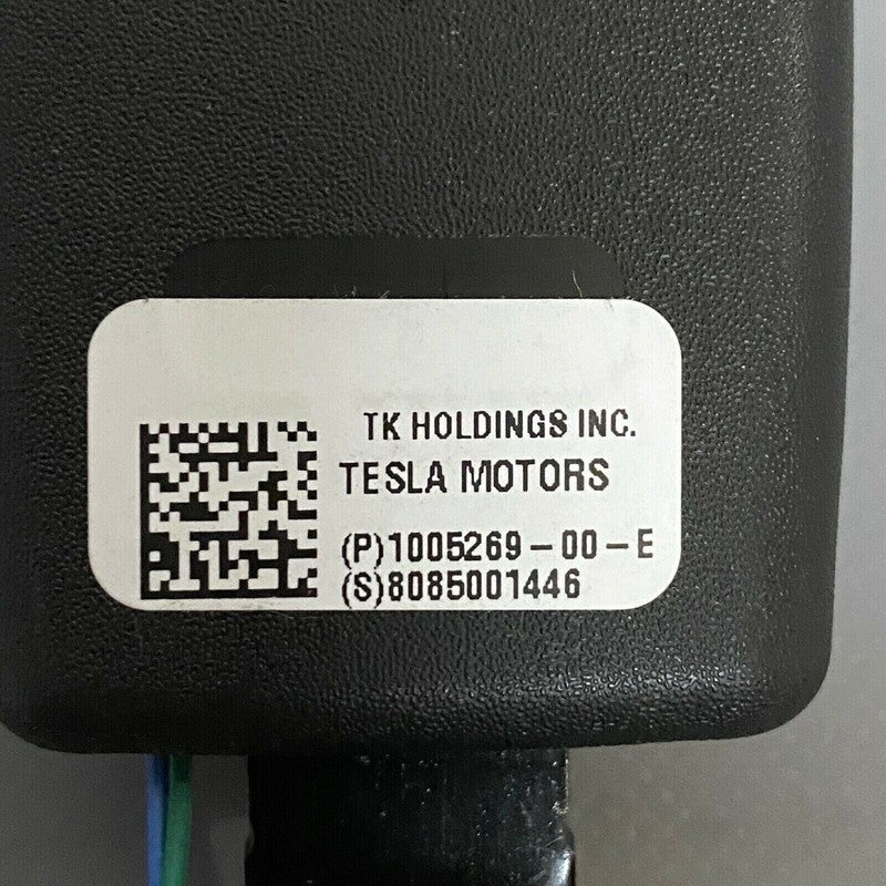 TESLA MODEL S SEATBELT BUCKLE REAR 1005269-00-E 2016 2017 2018 2019 OE