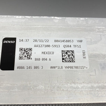 80A-145-805J AUDI Q5 HYBRID INTERCOOLER 2021 2022 2023 OEM 80A145805J
