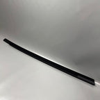 TESLA MODEL S DOOR WINDOW MOLDING TRIM LEFT REAR 2021 2022 2023 OEM 16