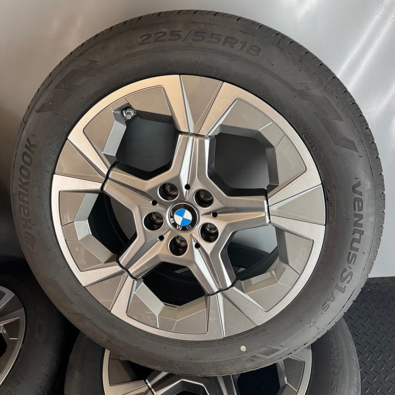 BMW X1 WHEEL RIM SET 18 INCH X2 IX1 2024 2025 2026 OEM 6898040