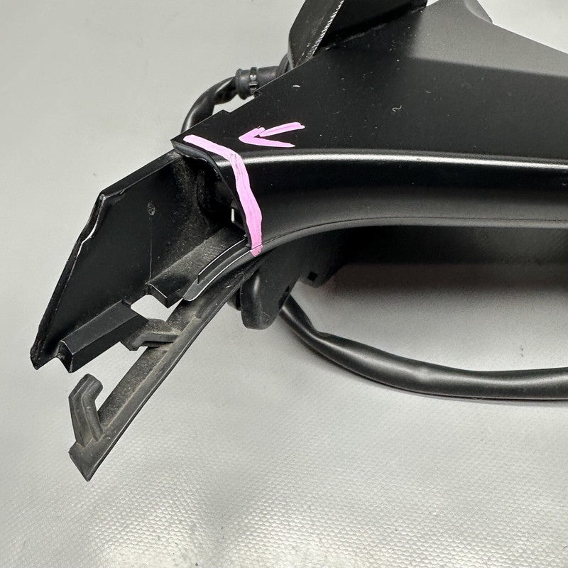 1594111-00-B TESLA MODEL Y MIRROR LEFT DRIVER 2020 2021 2022 2023 OEM 1594111-00-B DAMAGED