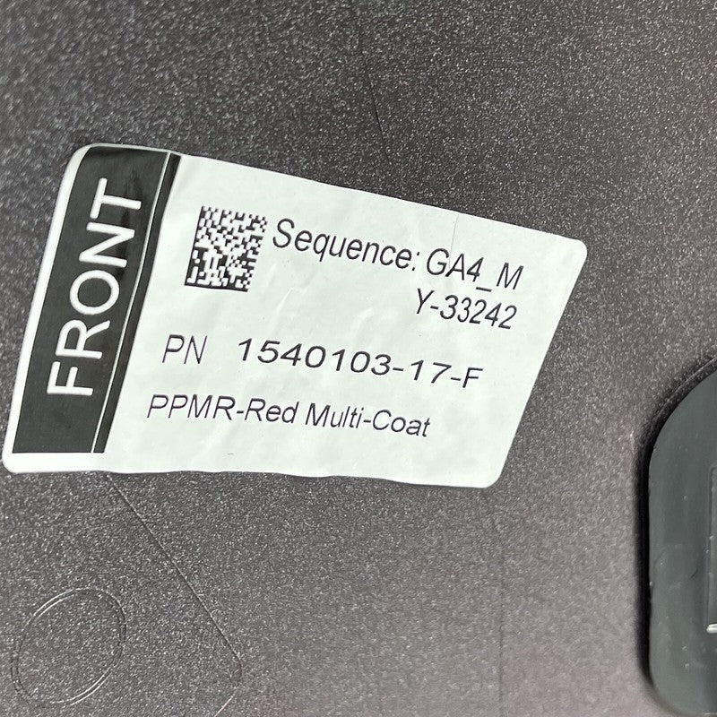 1540103-17-F TESLA MODEL Y FRONT BUMPER 2023 2024 OEM 1540103-17-F NON SENSOR