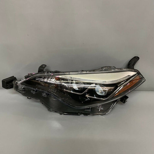 TOYOTA COROLLA HEADLIGHT LEFT DRIVER 2017 2018 2019 DUEL LED OEM 