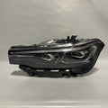 BMW X7 HEADLIGHT LED LEFT DRIVER SIDE 2019 2020 2021 9481799 DAMAGED