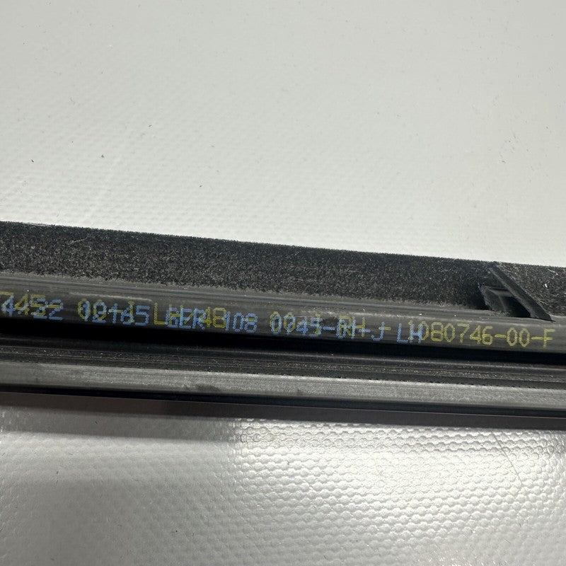 1080745-01-i TESLA MODEL 3 DOOR WINDOW MOLDING LEFT REAR 2017 2018 2019 2020 OEM 1080745-01-i
