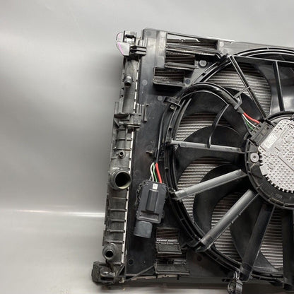 17118743663 BMW 740 RADIATOR FAN ASSEMBLY 17118743663 2016 2017 2018 2019 600 WATT OEM