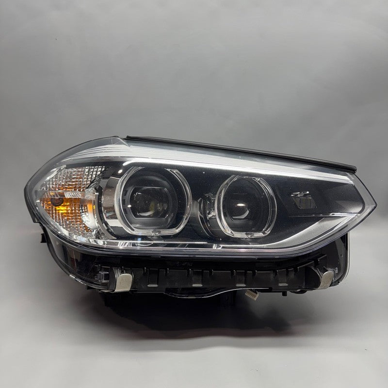 BMW X3 HEADLIGHT RIGHT PASSENGER X4 2018 2019 2020 2021 FULL LED OEM 8