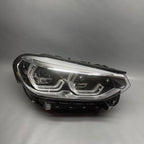 BMW X3 X4 HEADLIGHT RIGHT PASSENGER 2018-2021 2020 2022 ADAPTIVE LED O