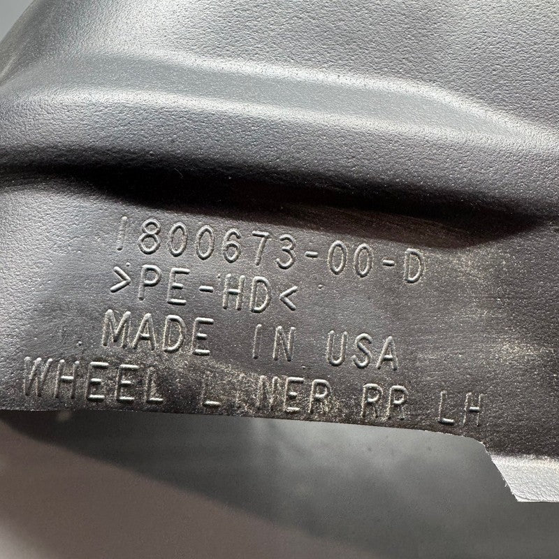 TESLA CYBERTRUCK FENDER LINER LEFT REAR 2024 2025 2026 1800673-00-D