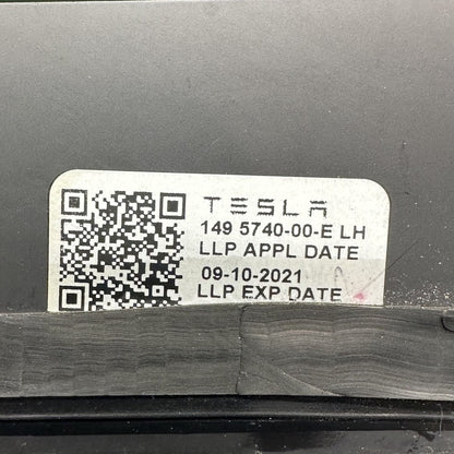 1495740-00-E TESLA MODEL Y QUARTER GLASS LEFT REAR 2020 2021 2022 2023 OEM 1495740-00-E