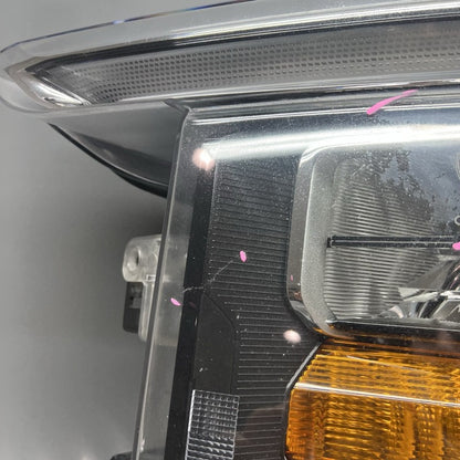 NL34-13E015-AA FORD F-150 HEADLIGHT LEFT DRIVER 2021 2022 2023 QUAD LED   OEM NL34-13E015-AA