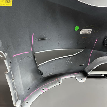 1493745-00-A TESLA MODEL Y FRONT BUMPER 2023 2024 NON SENSOR TYPE OEM 1493745-00-A