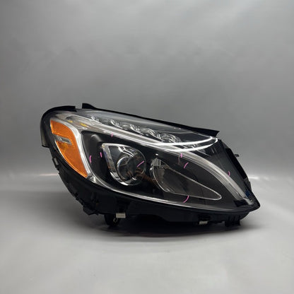 a2059064203 MERCEDES BENZ C300 HEADLIGHT C400 RIGHT PASSENGER 2015 2016 2017 2018 LED OEM