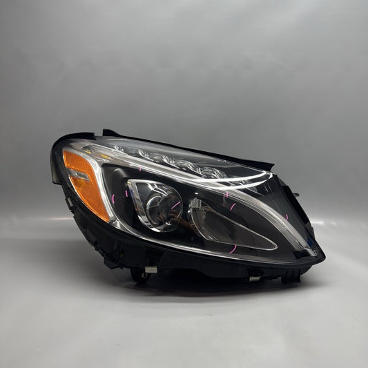 a2059064203 MERCEDES BENZ C300 HEADLIGHT C400 RIGHT PASSENGER 2015 2016 2017 2018 LED OEM