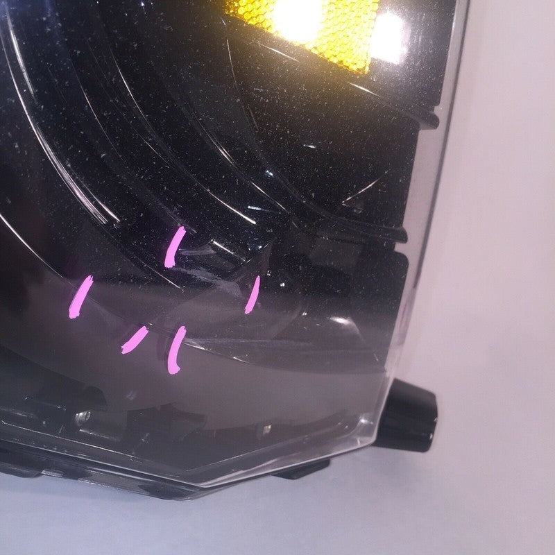 TESLA MODEL S FOGLIGHT RIGHT PASSENGER SIDE 2015 2016 BLACK TYPE OEM